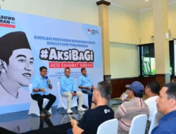 Relawan Aksi Sahabat Gibran Melakukan Percobaan Program Makan Siang Gratis di Semarang