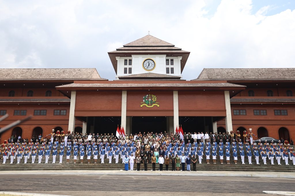 Diresmikan oleh Jokowi, Prabowo Renovasi Graha Utama Akmil