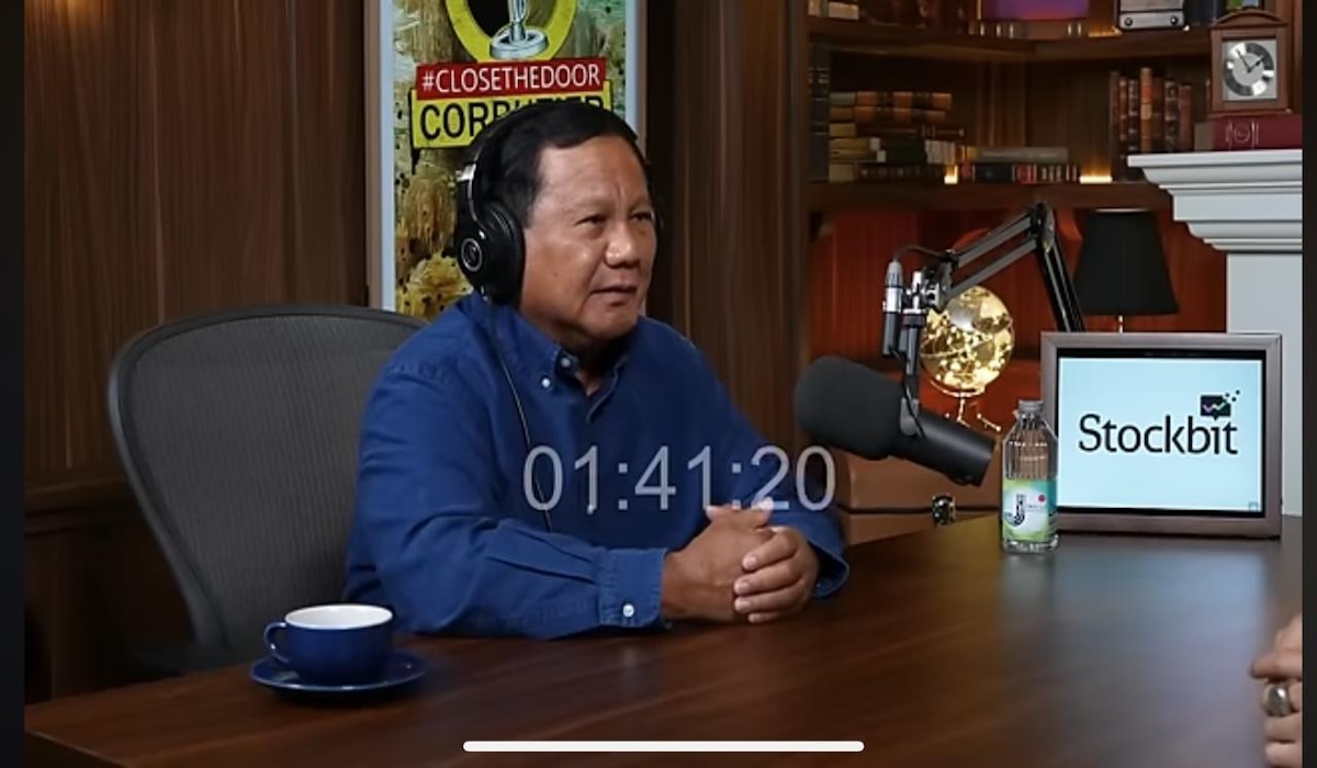 Podcast dengan Prabowo Subianto oleh Deddy Corbuzier: Dendam Menyedot Energi yang Berharga