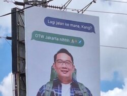 Bilboard Ridwan Kamil Tersebar di Jakarta dan Viral, Siapa yang Mau Nyagub?