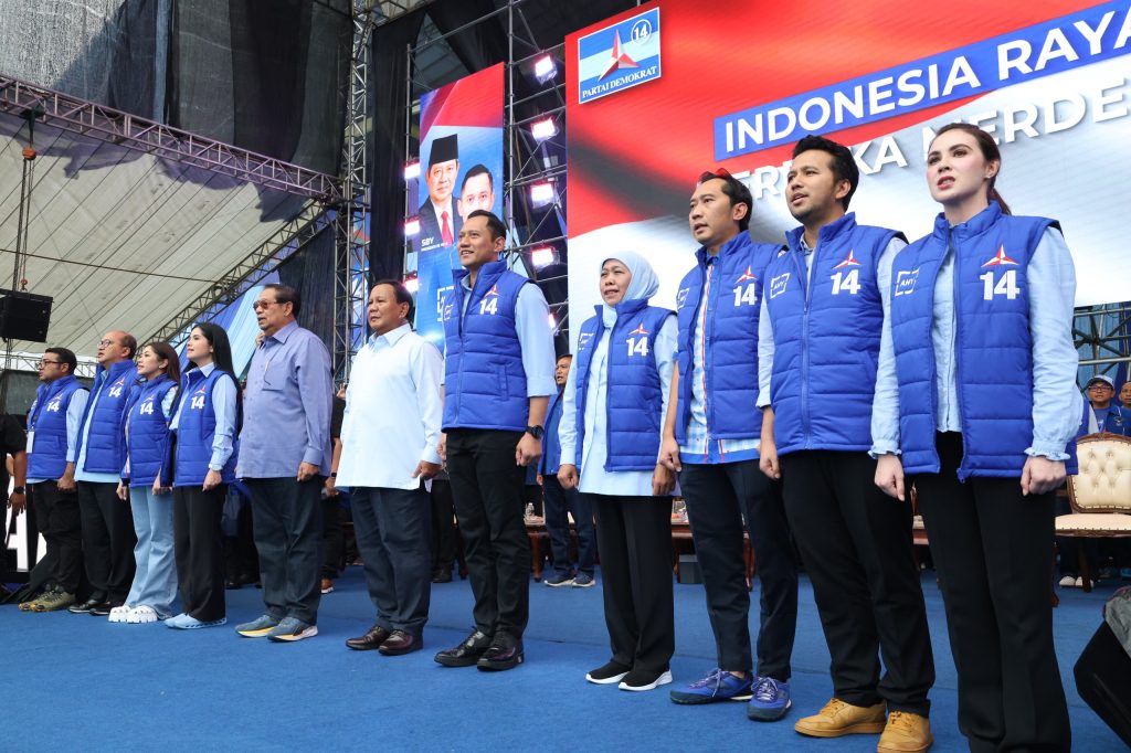 Puluhan Ribu Warga Malang Mendukung Prabowo dan Khofifah sebagai Presiden