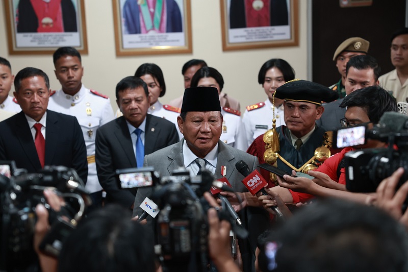 Menhan Prabowo Subianto: Kunci Bertahan di Tengah Tantangan Zaman adalah Pekerja Keras dan Cerdas