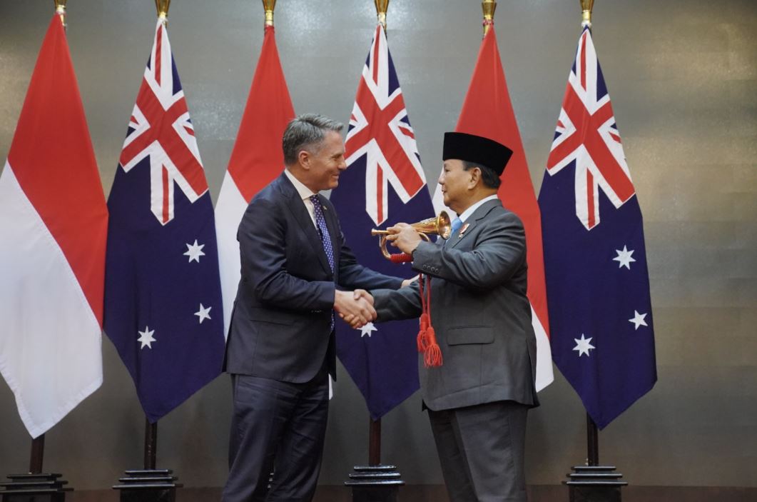 Prabowo Subianto dan Wakil Perdana Menteri Australia Membahas Kerjasama Pertahanan