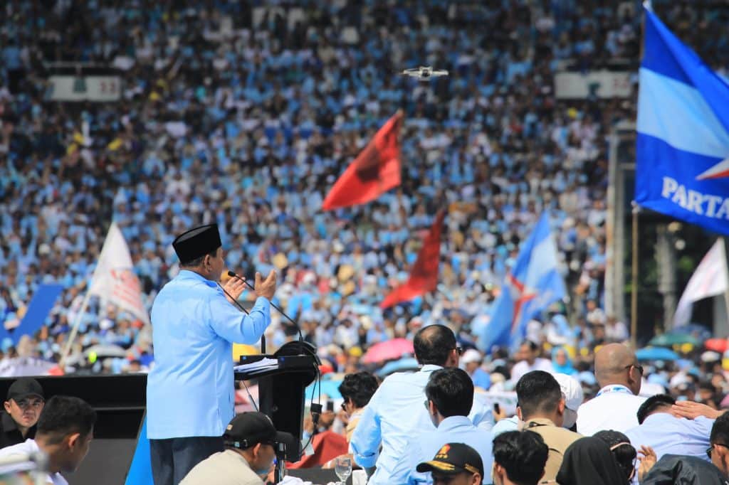 Prabowo Subianto Memulai Kampanye Awal dengan Kehadiran 600 Ribu Warga di GBK