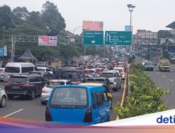 Lalu Lintas Menuju Kawasan Puncak Mulai Padat dari Jakarta Sore Ini