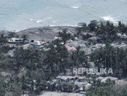 Dilarang Warga Masuk Kampung Terdampak Aktivitas Vulkanik Gunung Ruang