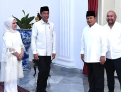 Prabowo Subianto dan Jokowi Bersarapan Bersama di Istana Negara pada Hari Kedua Lebaran