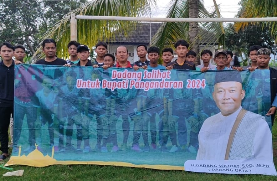 Milenial Pangandaran Mendeklarasikan Dukungan untuk Dadang-Iwan dalam Pilkada 2024