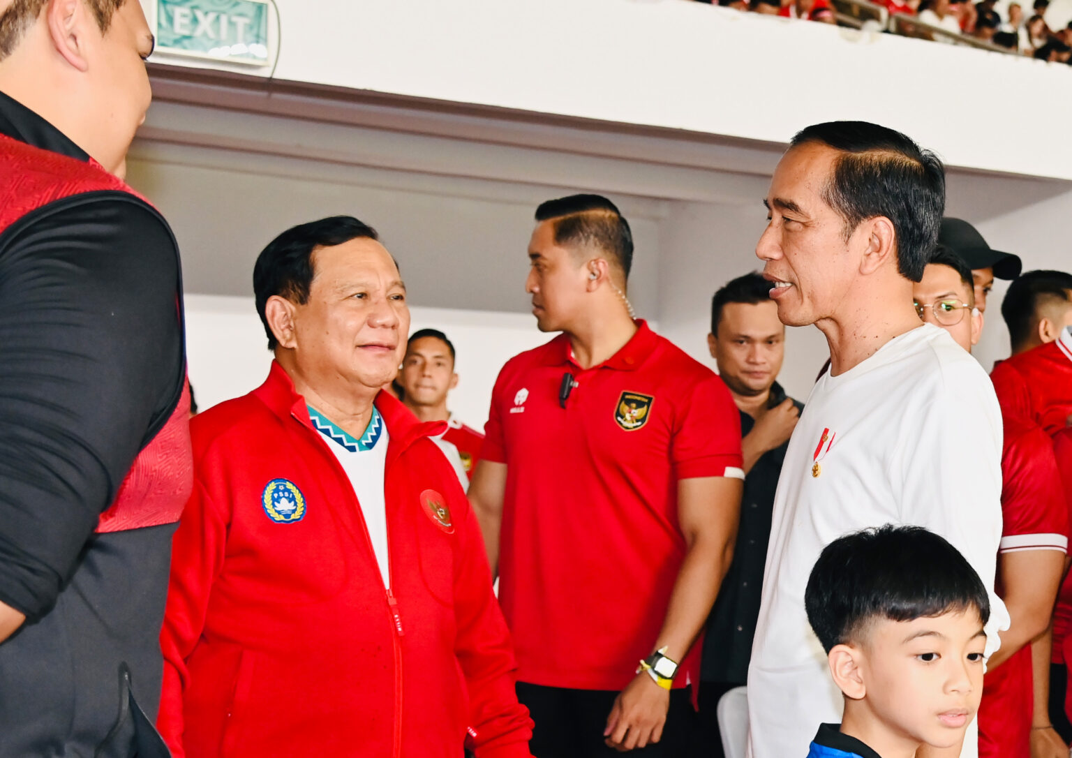 Prabowo Subianto Shows Support and Prays for U-23 National Team to Win Against South Korea