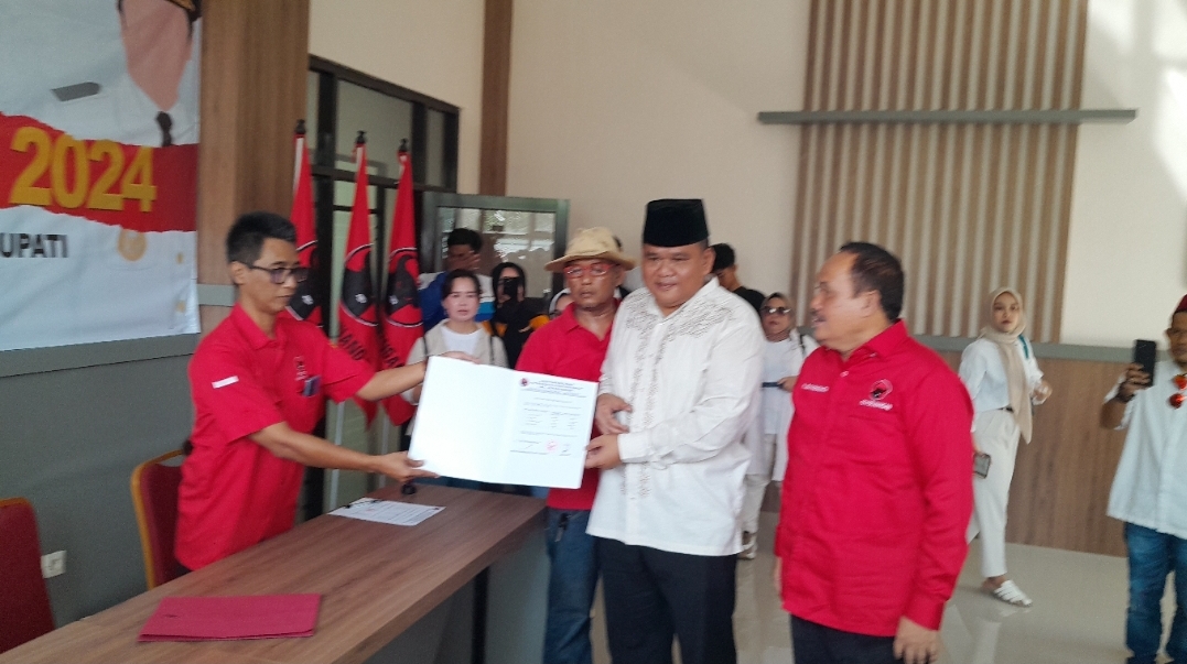 Kepala Dinas PUPTR mencatatkan calon Bupati Pangandaran 2024