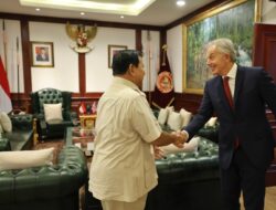 Tony Blair Visits Prabowo Subianto at the Ministry of Defense, Extends Congratulations for Presidential Election Win