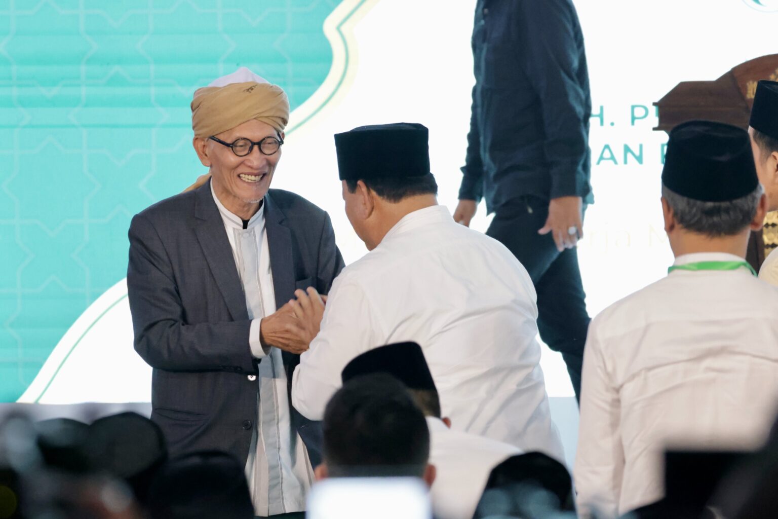 Rais Aam of PBNU Offers Prayers for Prabowo Subianto’s Government Success, Reflects on Years of Togetherness Since 1996