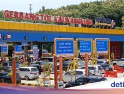 Volume kendaraan di Tol Kalikangkung padat menjelang arus balik One Way.