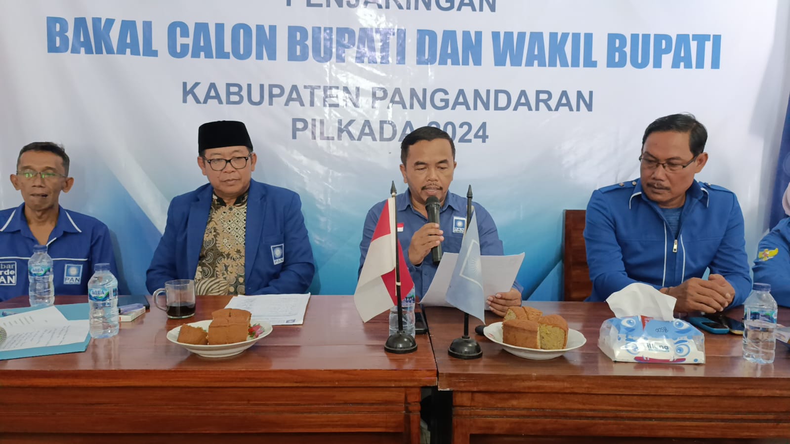 DPD PAN Pangandaran Menutup Pendaftaran Calon Bupati dan Wakil Bupati