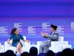 Prabowo Subianto Menjawab Pertanyaan Tentang Demokrasi Selama Pemerintahannya, Dapat Tepuk Tangan di Qatar Economic Forum