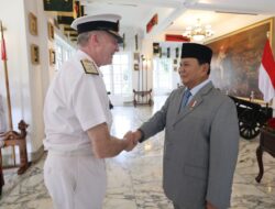 Prabowo Subianto Meets with UK Chief of Defence Staff to Strengthen Defense Cooperation between RI and UK