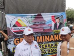 Gebu Minang Mengirim 9.000 Paket Bantuan Sembako untuk Korban Bencana di Sumbar