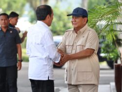 Prabowo Subianto Pays a Visit to Jokowi at Halim Airport, Personally Extending Birthday Greetings