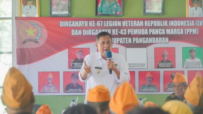 Veteran Pangandaran Mendukung Ujang Endin di Pilkada 2024