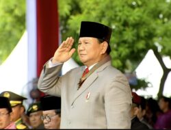 Prabowo Subianto Swiftly Returns to Activities after Surgery for Bhayangkara’s 78th Anniversary