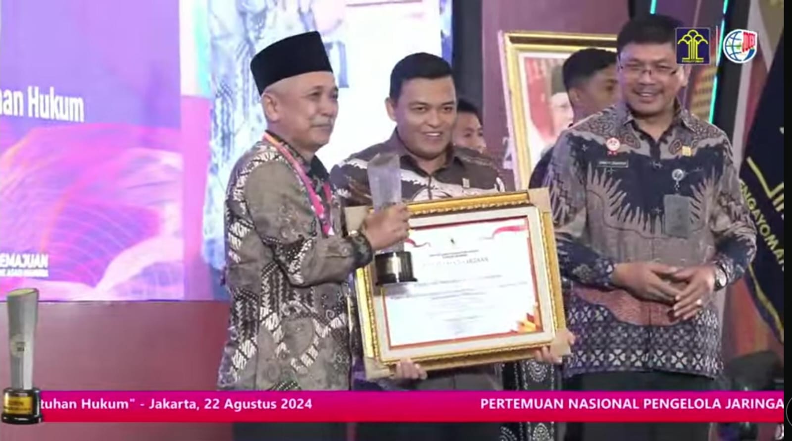 DPRD Pangandaran Raih Gelar Juara 1 Terbaik Nasional pada Tahun 2024