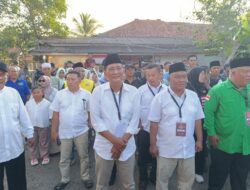 Ujang dan Dadang Resmi Mendaftar ke KPU Pangandaran