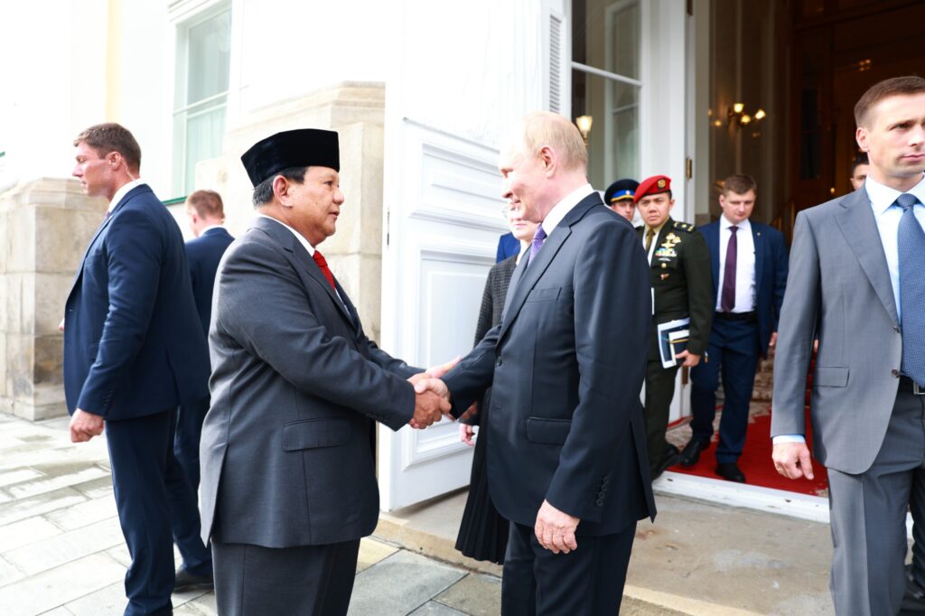 Prabowo Subianto praises Russia as a supportive ally in Indonesia’s military efforts