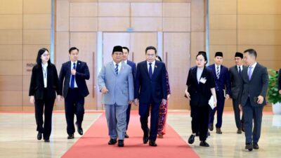 Prabowo Subianto Meets with Vietnam’s Prime Minister, Shares his Admiration for the Country’s Independence Struggle