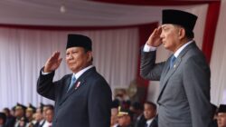 Prabowo Subianto and Defense Minister Sjafrie Welcomed by Enthusiastic Crowds as They Ride Maung After Handover Ceremony