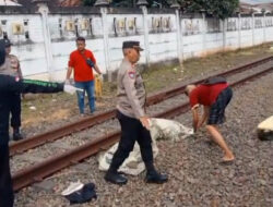 Tragis! Perempuan Tertabrak Kereta di Perlintasan Rel Semarang